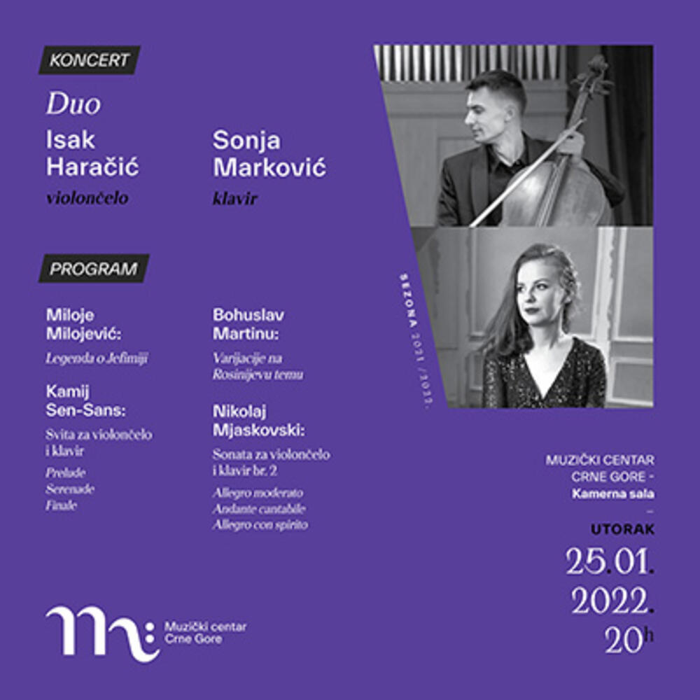 foto: Muzički centar Crne Gore