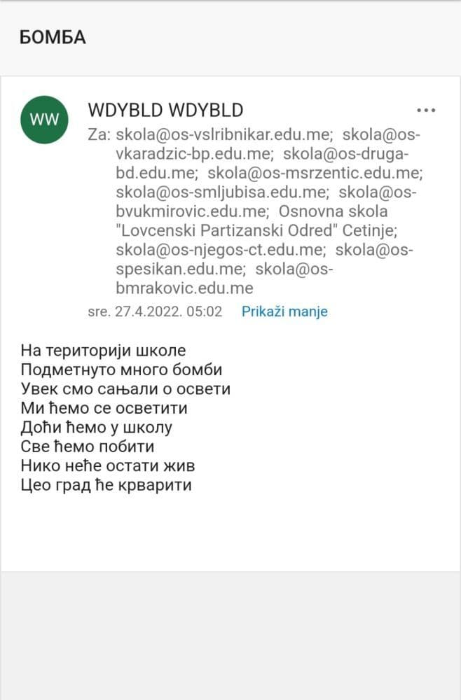 Foto: standard.co.me
