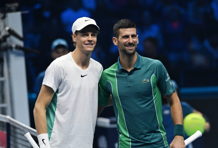 2023 Nitto ATP, Tennis Herren Finals Novak Djokovic (SRB) wins his 7